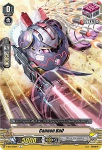 Cannon Ball - V-BT11: Storm of the Blue Cavalry - Cardfight Vanguard card