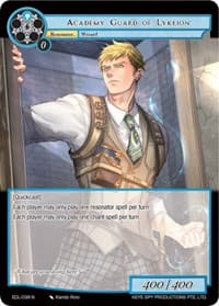 Academy Guard of Lykeion - The Epic of the Dragon Lord - Force of Will card
