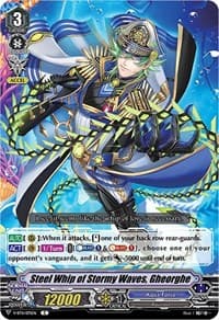 Steel Whip of Stormy Waves, Gheorghe - V-BT11: Storm of the Blue Cavalry - Cardfight Vanguard card