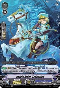 Kelpie Rider, Toddarius - V-BT11: Storm of the Blue Cavalry - Cardfight Vanguard card