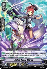 Kelpie Rider, Mitros - V-BT11: Storm of the Blue Cavalry - Cardfight Vanguard card