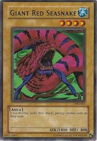 Giant Red Seasnake - Tournament Pack 4 - YuGiOh card