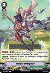 Ambers Triangular - V-BT11: Storm of the Blue Cavalry - Cardfight Vanguard card