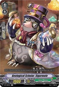 Geological Scholar, Sigurmole - V-BT11: Storm of the Blue Cavalry - Cardfight Vanguard card