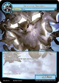 Skycover Squirrel - The Epic of the Dragon Lord - Force of Will card