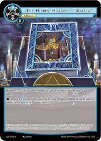 The Hidden History - "Selesta" - The Epic of the Dragon Lord - Force of Will card