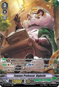 Famous Professor, Bigbelly (SP) - V-BT11: Storm of the Blue Cavalry - Cardfight Vanguard card