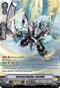 Extreme Battler, Arashid (SP) - V-BT11: Storm of the Blue Cavalry - Cardfight Vanguard card