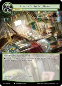 Altesing's Secret Hideout - The Epic of the Dragon Lord - Force of Will card