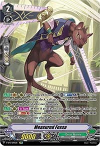 Measured Fossa (SP) - V-BT11: Storm of the Blue Cavalry - Cardfight Vanguard card