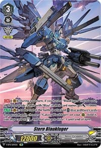 Stern Blaukluger (SP) - V-BT11: Storm of the Blue Cavalry - Cardfight Vanguard card