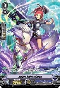 Kelpie Rider, Mitros (SP) - V-BT11: Storm of the Blue Cavalry - Cardfight Vanguard card