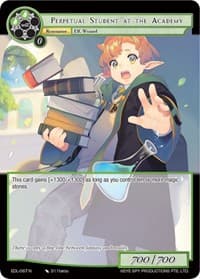 Perpetual Student at the Academy - The Epic of the Dragon Lord - Force of Will card
