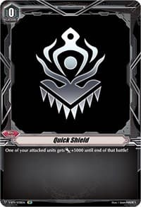Quick Shield (Nubatama) (SP) - V-BT11: Storm of the Blue Cavalry - Cardfight Vanguard card