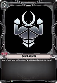 Quick Shield (Nova Grappler) (SP) - V-BT11: Storm of the Blue Cavalry - Cardfight Vanguard card