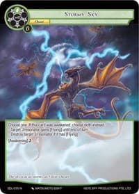 Stormy Sky - The Epic of the Dragon Lord - Force of Will card