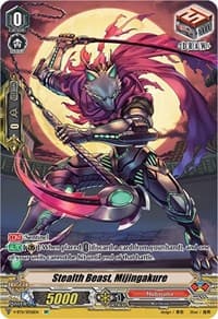 Stealth Beast, Mijingakure (SP) - V-BT11: Storm of the Blue Cavalry - Cardfight Vanguard card