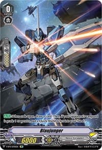 Blaujunger (SP) - V-BT11: Storm of the Blue Cavalry - Cardfight Vanguard card