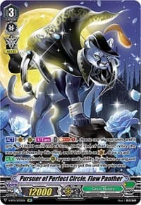 Pursuer of Perfect Circle, Flow Panther (SP) - V-BT11: Storm of the Blue Cavalry - Cardfight Vanguard card