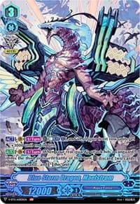 Blue Storm Dragon, Maelstrom (ASR) - V-BT11: Storm of the Blue Cavalry - Cardfight Vanguard card