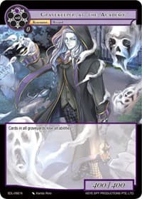 Gravekeeper at the Academy - The Epic of the Dragon Lord - Force of Will card