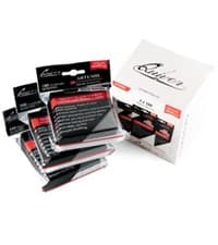 Artemis Matte Card Sleeves for Standard Cards - Black (3 x 100) - Quiver Time Card Sleeves - Card Sleeves card