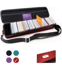 Quiver Card Carrying Case - Red - Quiver Time Card Cases - Collectible Storage card