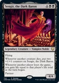 Sengir, the Dark Baron (Alternate Art) - Prerelease Cards - Magic: The Gathering card
