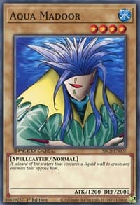 Aqua Madoor - Speed Duel: Battle City Box - YuGiOh card