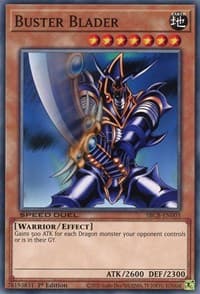 Buster Blader - Speed Duel: Battle City Box - YuGiOh card