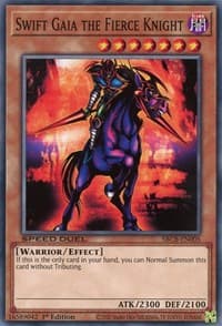 Swift Gaia the Fierce Knight - Speed Duel: Battle City Box - YuGiOh card