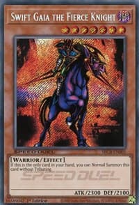 Swift Gaia the Fierce Knight (Secret) - Speed Duel: Battle City Box - YuGiOh card