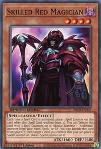 Skilled Red Magician - Speed Duel: Battle City Box - YuGiOh card