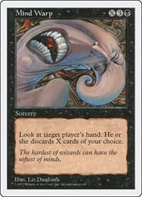 Mind Warp - Fifth Edition - Magic: The Gathering card