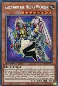 Valkyrion the Magna Warrior (Secret) - Speed Duel: Battle City Box - YuGiOh card