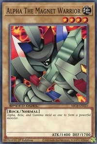 Alpha The Magnet Warrior - Speed Duel: Battle City Box - YuGiOh card