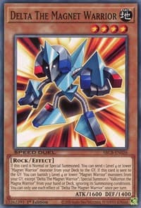 Delta The Magnet Warrior - Speed Duel: Battle City Box - YuGiOh card