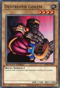 Destroyer Golem - Speed Duel: Battle City Box - YuGiOh card