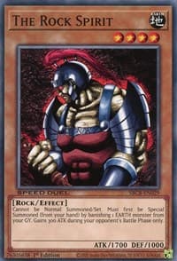 The Rock Spirit - Speed Duel: Battle City Box - YuGiOh card