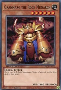 Granmarg the Rock Monarch - Speed Duel: Battle City Box - YuGiOh card