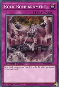 Rock Bombardment - Speed Duel: Battle City Box - YuGiOh card