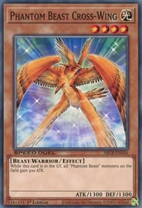 Phantom Beast Cross-Wing - Speed Duel: Battle City Box - YuGiOh card