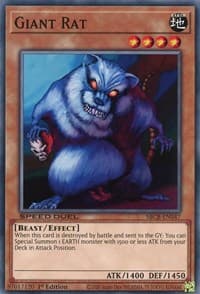 Giant Rat - Speed Duel: Battle City Box - YuGiOh card