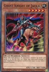 Ghost Knight of Jackal - Speed Duel: Battle City Box - YuGiOh card