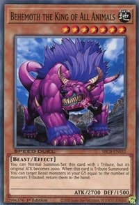 Behemoth the King of All Animals - Speed Duel: Battle City Box - YuGiOh card