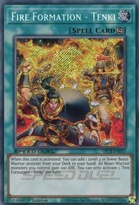 Fire Formation - Tenki (Secret) - Speed Duel: Battle City Box - YuGiOh card