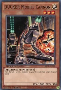 DUCKER Mobile Cannon - Speed Duel: Battle City Box - YuGiOh card