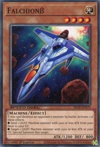 Falchion Beta - Speed Duel: Battle City Box - YuGiOh card
