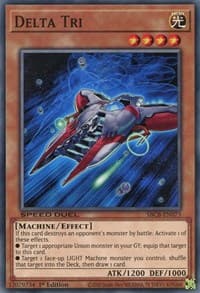 Delta Tri - Speed Duel: Battle City Box - YuGiOh card