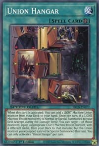Union Hangar - Speed Duel: Battle City Box - YuGiOh card